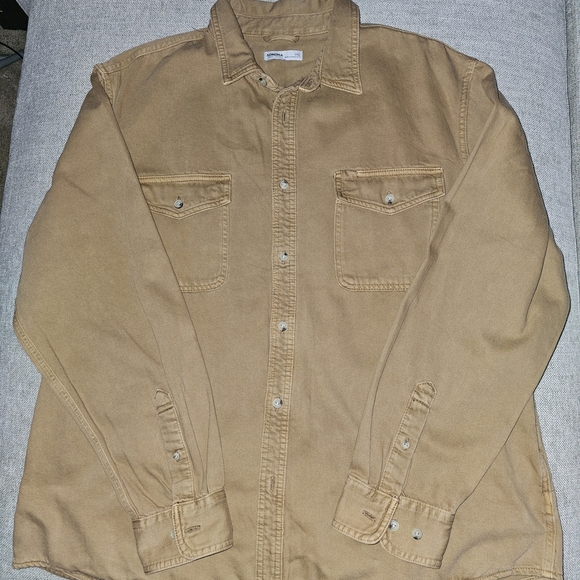 Sonoma Light Brown Casual Shirt #workwear - Picture 1 of 7
